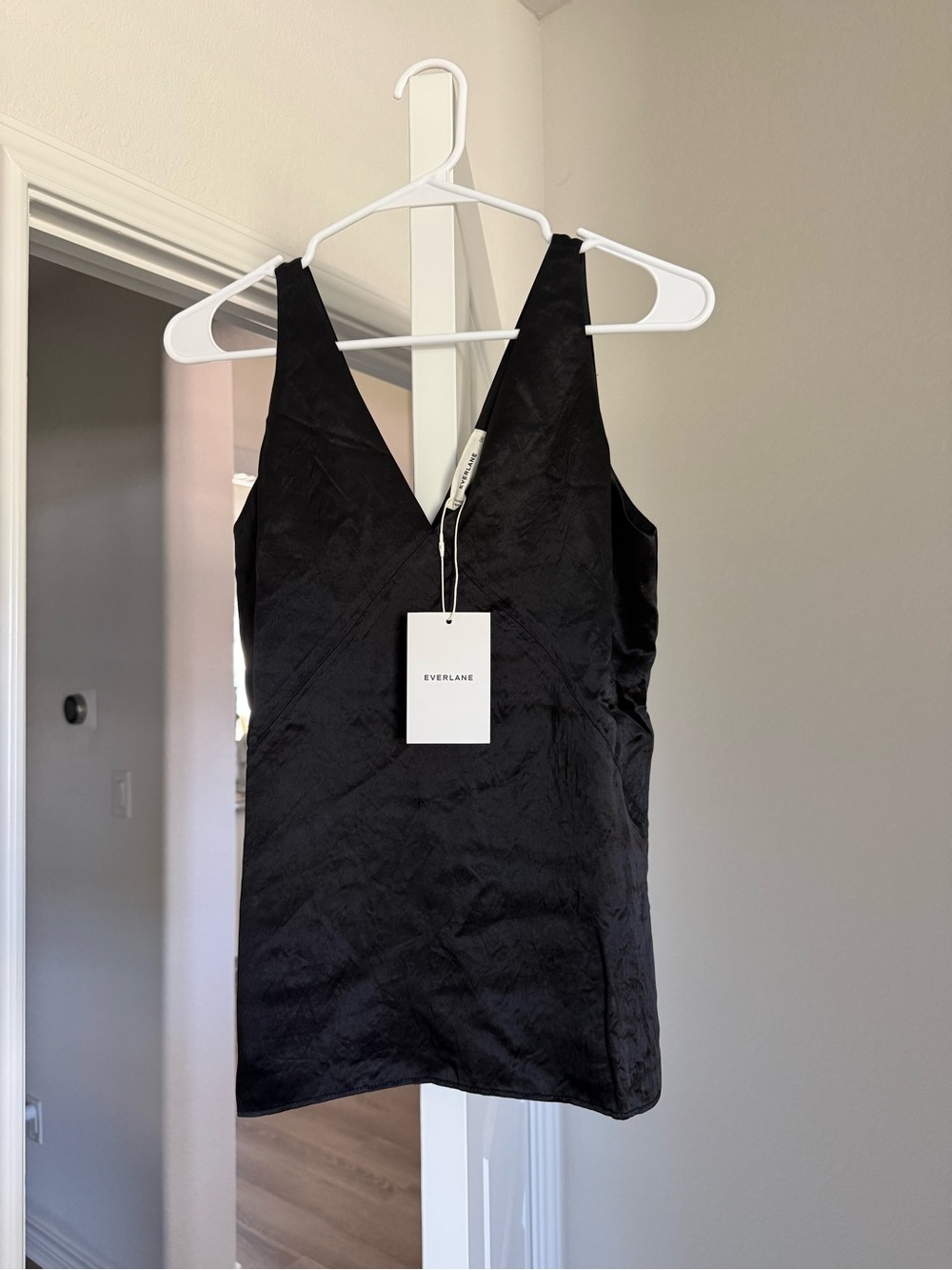 NWT EVERLANE “The Satin Tank” | 00